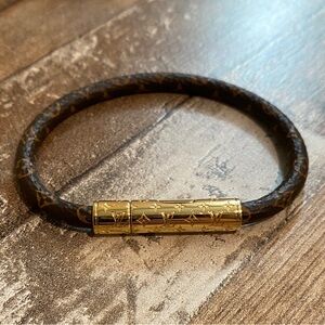 Louis Vuitton Mini Monogram Confidential Bracelet